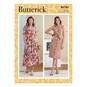 Butterick Dress and Belt Sewing Pattern B6762 (14-22) image number 1