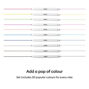 Cricut Dual-Sided Markers Ultimate Set 20 Pack 