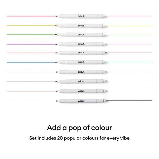 Cricut Dual-Sided Markers Ultimate Set 20 Pack  image number 2