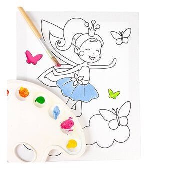 Fairy Colour-in Canvas image number 3