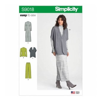 Simplicity Women’s Separates Sewing Pattern S9018 (XXS-XXL)
