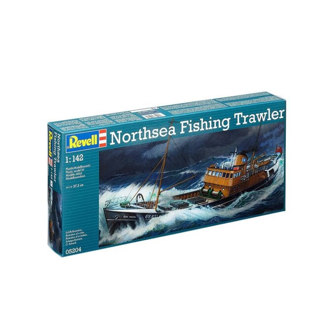 Revell North Sea Fishing Trawler Model Kit 1:142 image number 1