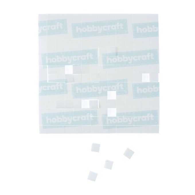 Adhesive Foam Pads 7mm x 7mm x 2mm 196 Pack image number 1