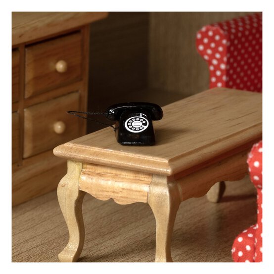Doll&rsquo;s House Black Telephone image number 2