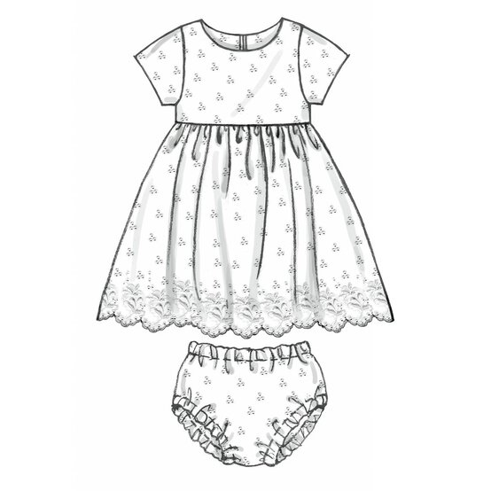 McCall’s Kids’ Dress Sewing Pattern M6015 image number 6