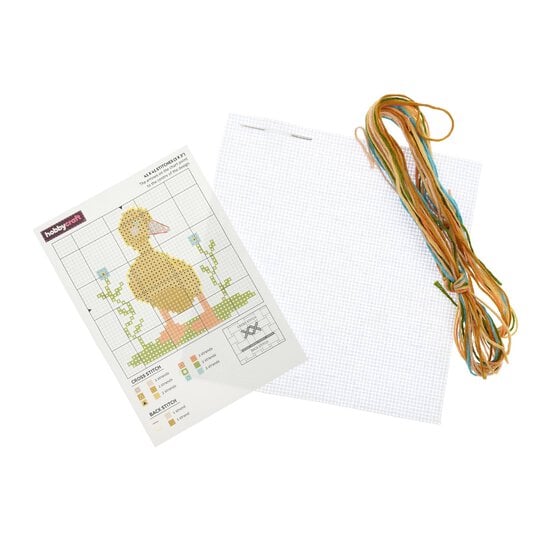 Mini Duckling Cross Stitch Kit image number 3