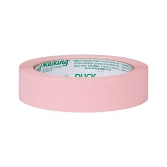 Duck Tape Pink Masking Tape 24mm x 27.4m image number 2