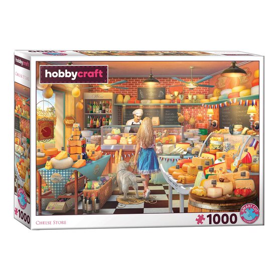 Cheese Store Jigsaw Puzzle 1000 Pieces image number 1