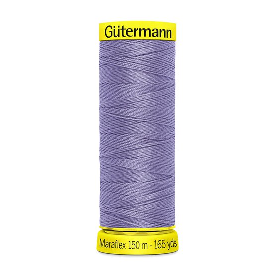 Gutermann Lilac Maraflex Stretchy Sewing Thread 150m (158) image number 1