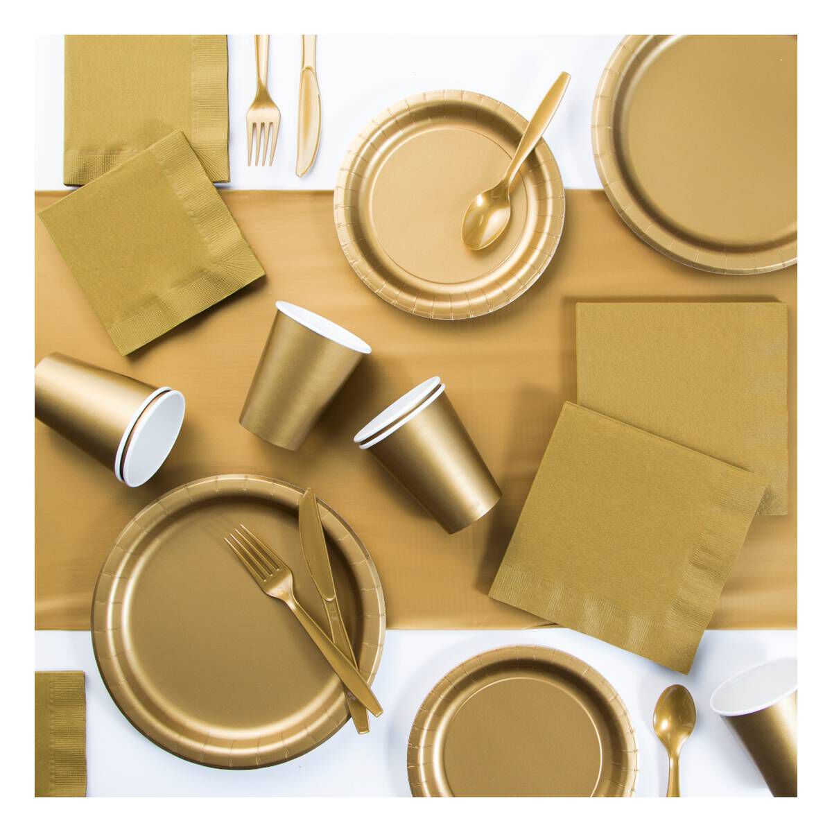 Gold Paper Cups 8 Pack Hobbycraft