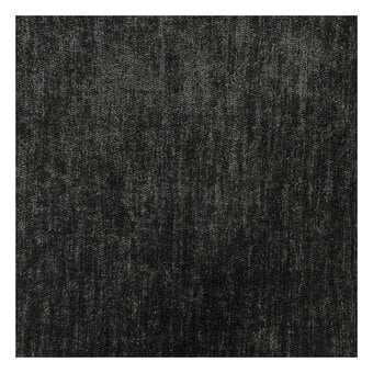 Black Two Side Brushed Fabric by the Metre