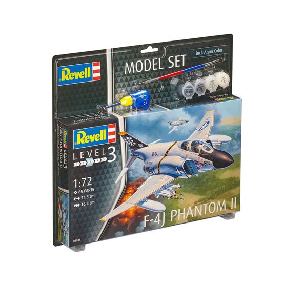 Revell F-4J Phantom II Model Set 1:72 image number 1