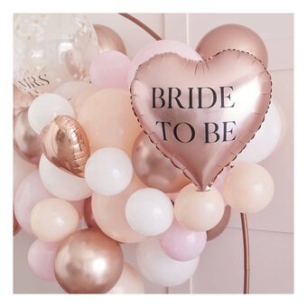 Ginger Ray Rose Gold Hen Party Balloon Arch Kit image number 2