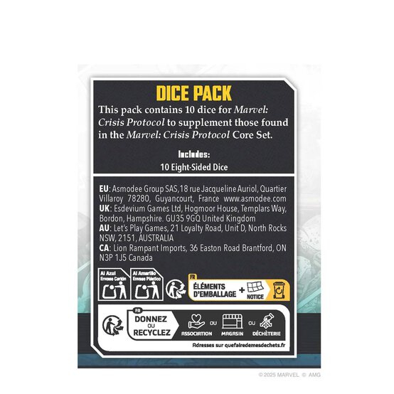Marvel: Crisis Protocol Dice Pack image number 3