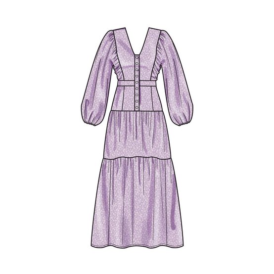 New Look Women's Dress Sewing Pattern 6718 (8-20) image number 4