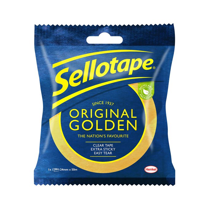 Sellotape Original Clear Tape 24mm x 50m