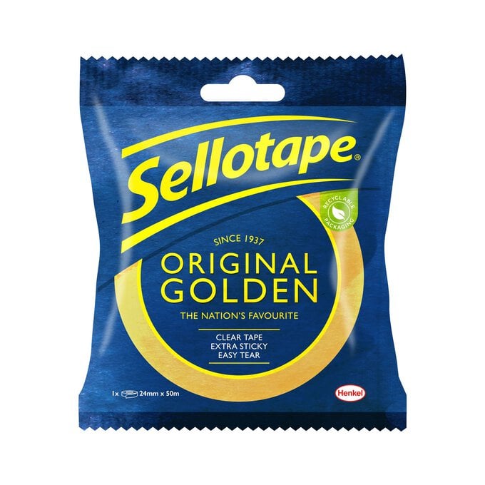 Sellotape Original Clear Tape 24mm x 50m image number 1