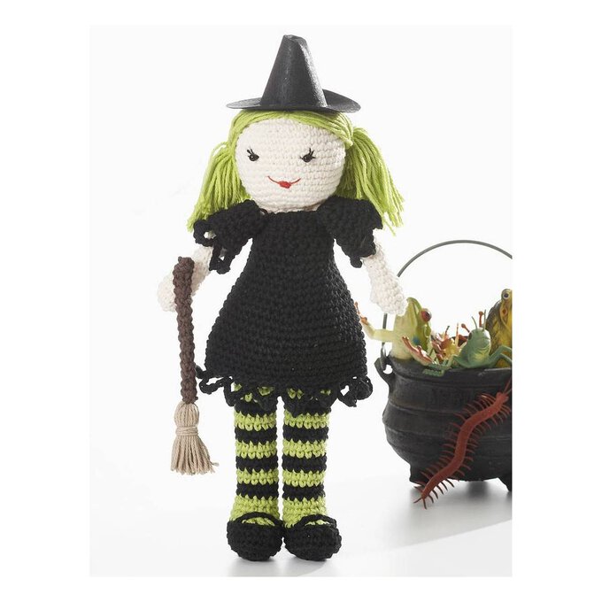 FREE PATTERN Lily Sugar 'n Cream Witchy Lily Doll image number 1