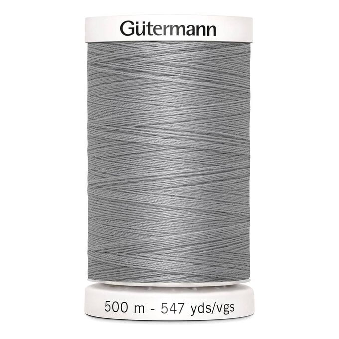 Gutermann Grey Sew All Thread 500m (38) image number 1