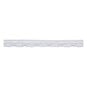 White Cotton Lace Woven Ribbon 12mm x 5m image number 1