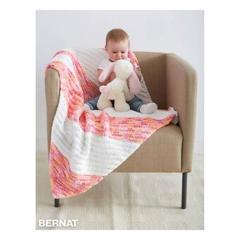 In A Wink Baby Blanket in Bernat Baby Blanket