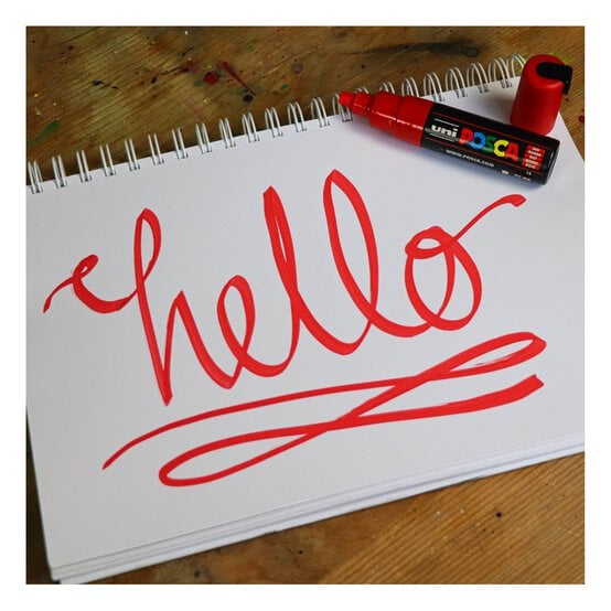 Uni-ball Posca Red PC-8K Marker Pens 2 Pack image number 3