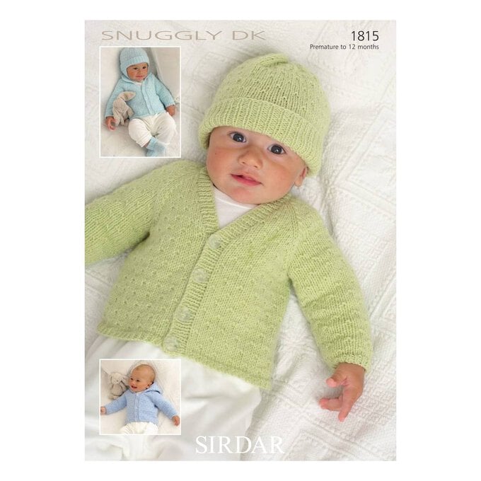 Sirdar Snuggly DK Cardigan and Accessories Digital Pattern 1815 image number 1