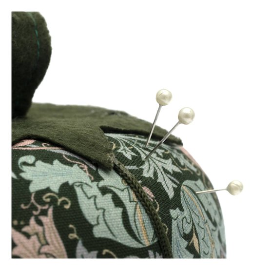 Floral Wood Block Pin Cushion image number 2