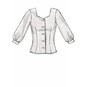 McCall’s Women’s Tops Sewing Pattern M7900 (14-22) image number 4