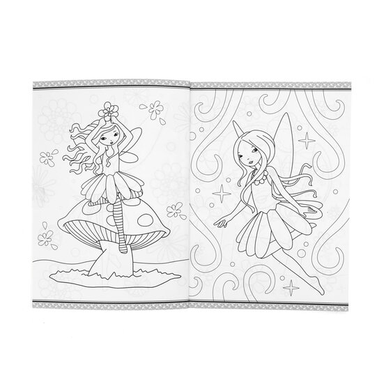 Fairies Mega Colouring Book image number 2