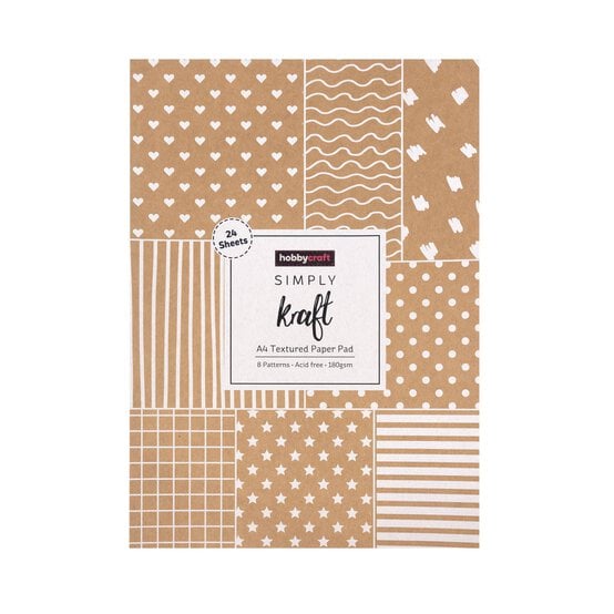 Simply Kraft Paper Pad A4 24 Pack image number 4