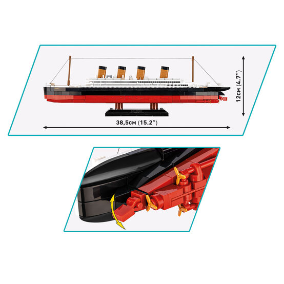 COBI RMS Titanic Set 1:700 image number 3