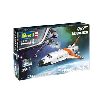 Revell James Bond Moonraker Space Shuttle Model Gift Set 1:144