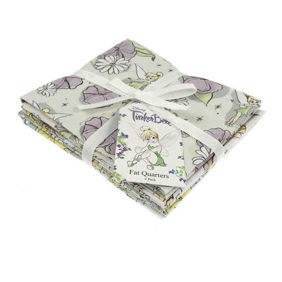 Tinkerbell Botanical Wonders Cotton Fat Quarters 4 Pack image number 7