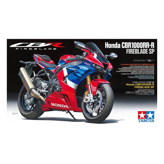 Tamiya Honda CBR1000RR-R Fireblade Model Kit 1:24 image number 1