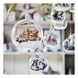 Hanging Fillable Glass Bauble 8cm image number 2