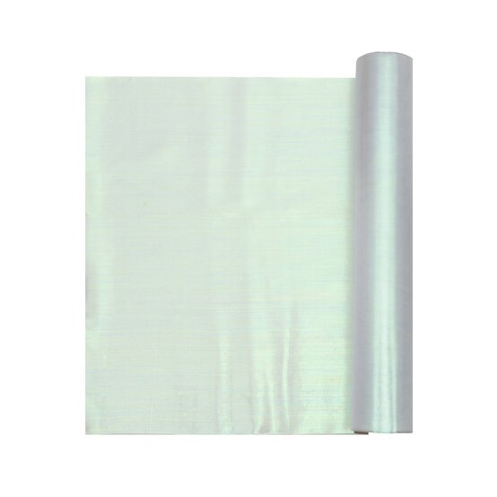 White Organza Fabric Roll 28cm x 2m  image number 3