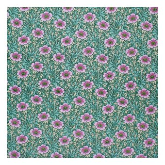 Tilda Hibernation Winter Rose Sage Fabric by the Metre image number 2