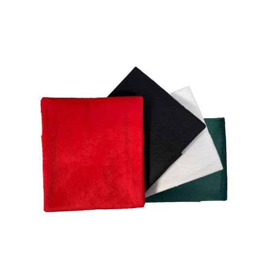 Seasonal Velour Fat Quarters 4 Pack image number 1
