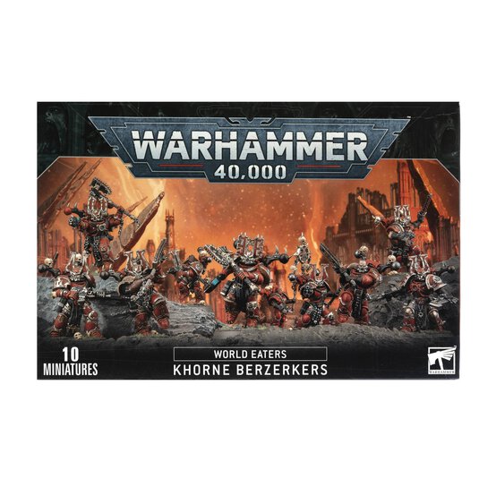 Warhammer 40,000 World Eaters Khorne Berzerkers image number 4