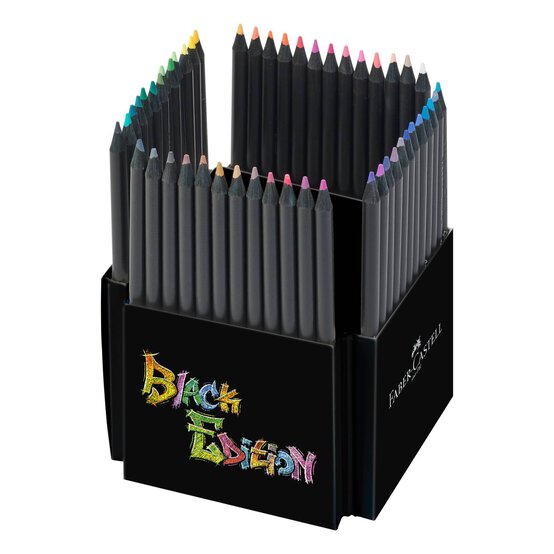 Faber-Castell Assorted Black Edition Colour Pencils 50 Pack  image number 2