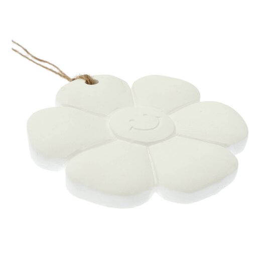 Hanging Plaster Flower Decoration 8.5cm image number 3