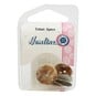 Hemline Natural Shell Mother of Pearl Button 5 Pack image number 2