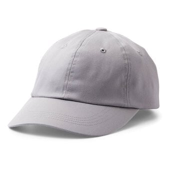 Cricut Grey Baseball Cap 12 Pack