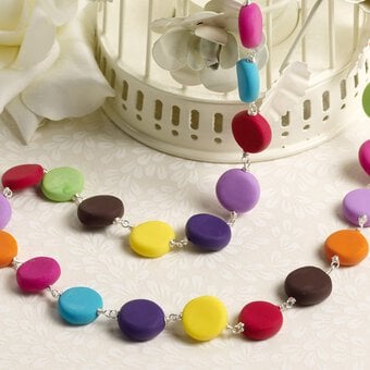 How to Make a FIMO Disc Necklace