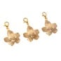 Flower Stitch Marker Charms 3 Pack image number 3