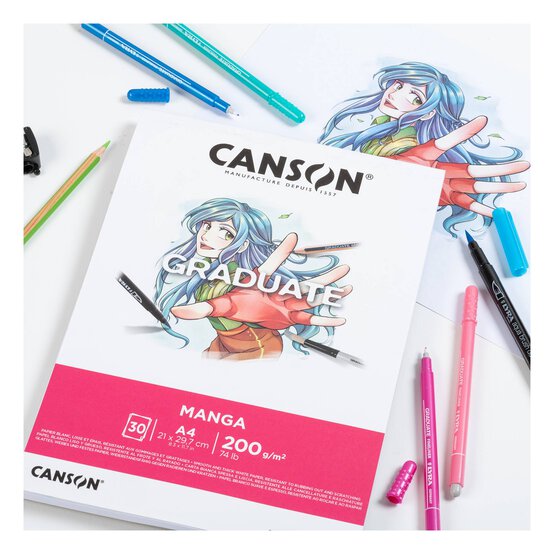 Canson Graduate Manga Pad A4  image number 2
