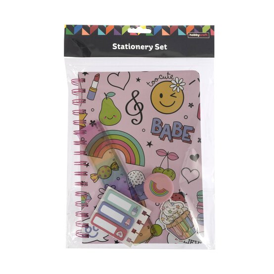 Rainbow Treats Stationery Set  image number 5