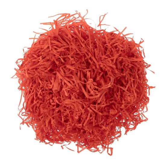 Red Shredded Tissue Paper 50g image number 1