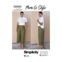 Simplicity Women's Shirt and Trousers  Sewing Pattern S8889 (H5 6-14) image number 1